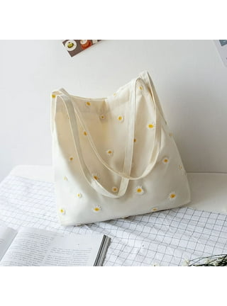 Canvas Small Tote Bags for Women Ladies Cotton Cloth Mini Handbag Female  Shoppers Fashion Fabric Daily
