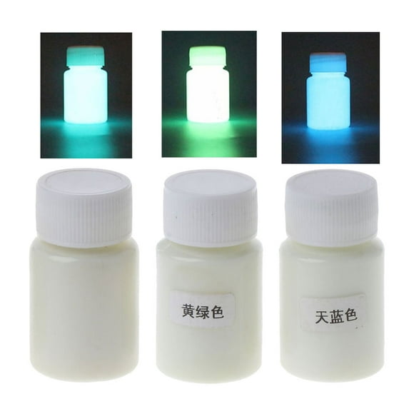 OOKWE Glow in the Dark Pigment Powder Luminous Mica Powder Perfect for Epoxy Resin Liquid Resin Colour Pigment DIY Jewelry