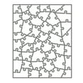 thumbnail image 1 of OOKWE Jigsaw Puzzle Cutting Die Template Irregular Puzzle Combo Design Decorative Die, 1 of 5