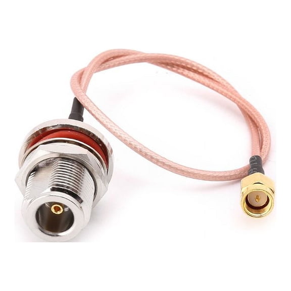 OOKWE N Female Bulkhead To SMA Male Plug RG316 Pigtail Cable RF Coaxial Cables Jumper Cable