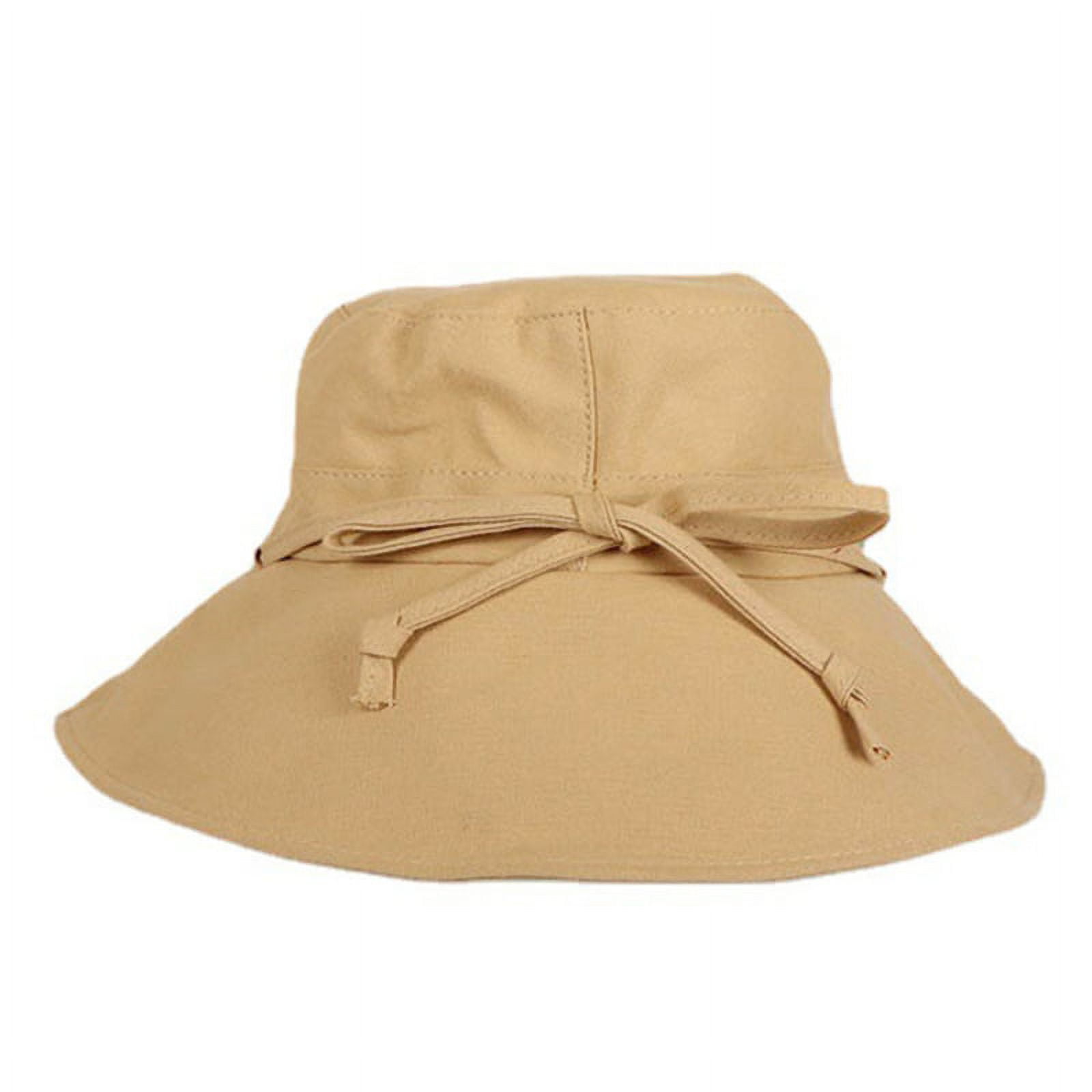 OOKWE Outdoor Fishing Sun Hat Wide Wired Brim Beach Hat Foldable
