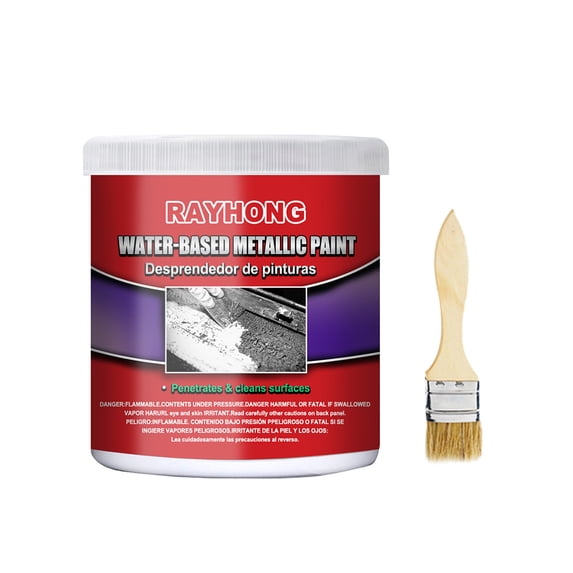 OOKWE Water-based Metallic Paint Universal Rust Remover Self Etching Primer Eco-friendly Not Easy to Crack & Fall off