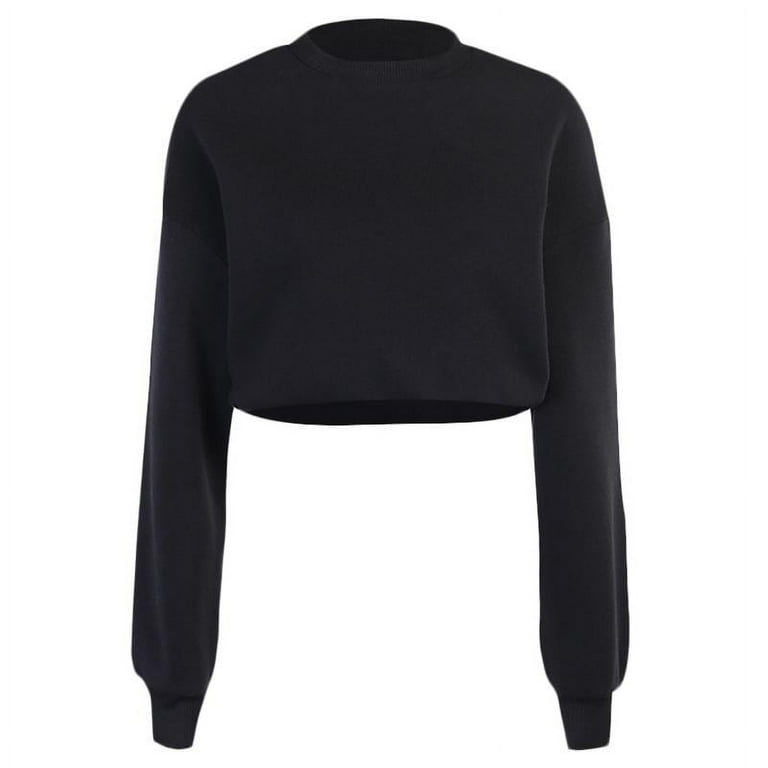 Women's Solid Color O-Neck Loose Long-Sleeved Shirt Women's Solid Color O-Neck Loose Long-Sleeved Shirt