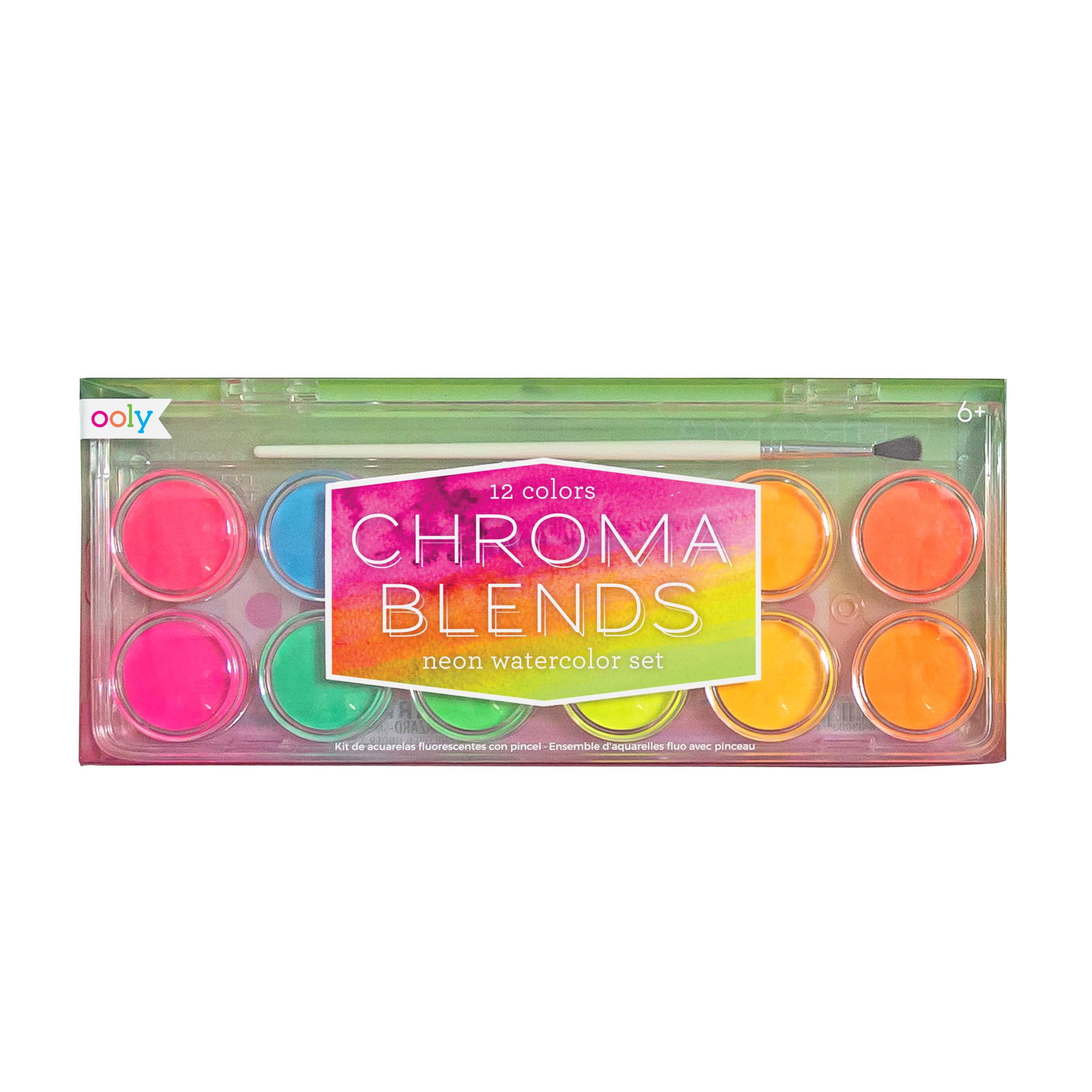 QoR Watercolor Introductory Set 6-Color High Chroma Set