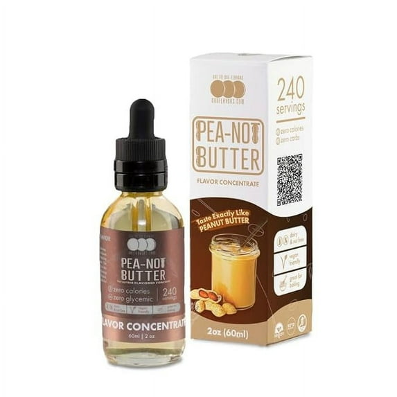 OOOFlavors Peanut Butter (Pea-Not) Flavored Liquid Concentrate (2 oz)
