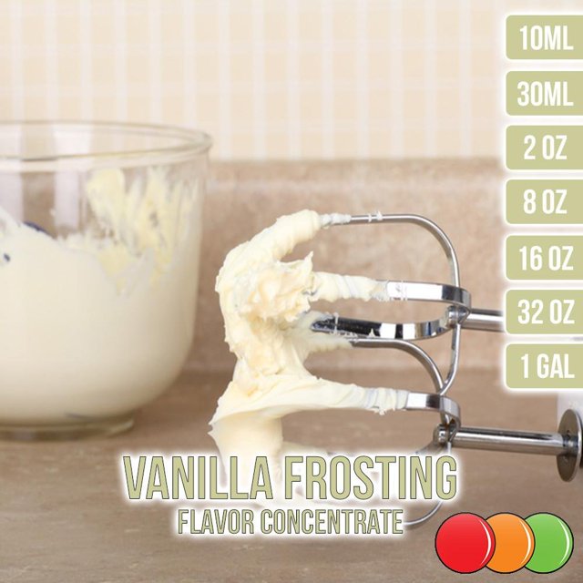 OOOFlavors Vanilla Frosting Flavored Liquid Concentrate (8 oz