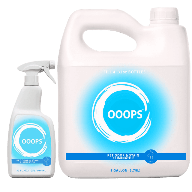 OOOPS Pet Odor & Stain Eliminator Organic Enzyme for Home Dismantles