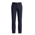thumbnail image 1 of OOOUM Boys Dress Pants Regular Solid Elastic Waist Chinos Pants Comfortable Streetwear Casual Trousers Navy 6-7 Years, 1 of 4