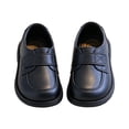 thumbnail image 1 of OOOUM Boys Dress Shoes Classic Soft Sole Slip-On Oxford Loafers School Uniform Casual Shoes,CN:33, 1 of 5