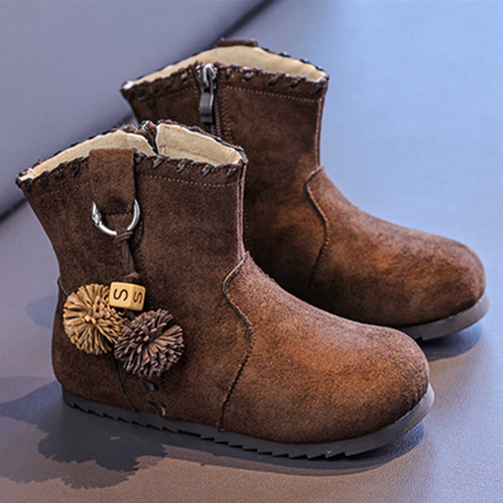 Outside School Sign OOOUM Kids Ankle Boots Vintage Classic School Daily Lace Up Boots ...
