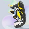 thumbnail image 1 of OOOUM Kids Mesh Sneakers Breathable Hook And Loop Walking Shoes Children Lightweight Casual Outdoor Youth Athletic Shoes Black US:2/10-10.5 Years, 1 of 8