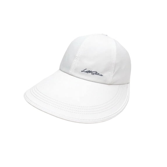 OOOUM Ponytail Quick Dry Sun Hat For Women Wide Brim Uv Protection Baseball Cap Adjustable Lightweight Outdoor Running Sports Hat White