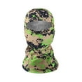 thumbnail image 1 of OOOUM Unisex Balaclava Shiesty Stretch Quick Dry Full Face Neck Windproof Sun Cycling Outdoor Protective Headwear Green, 1 of 2