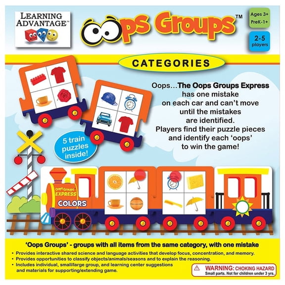 Learning Advantage CTU2124 Oops Groups Categories