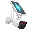thumbnail image 1 of {4.0Megapixel & 100% Wire Free} 2-Way Audio Solar Security Camera Outdoor Wireless Solar Powered Wireless Camera with Rechargeable Battery, WiFi Home Surveillance Camera, 1 of 12
