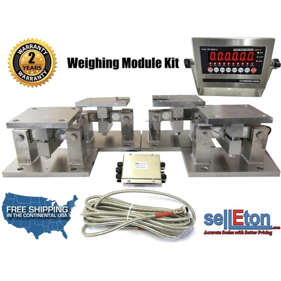 OP-313-TM Load cell Conversion kit weigh module for Scale Tank, Hoppers ( Double Ended Beam )