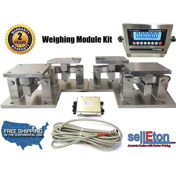 OP-313-TM Load cell Conversion kit weigh module for Scale Tank, Hoppers ( Double Ended Beam )