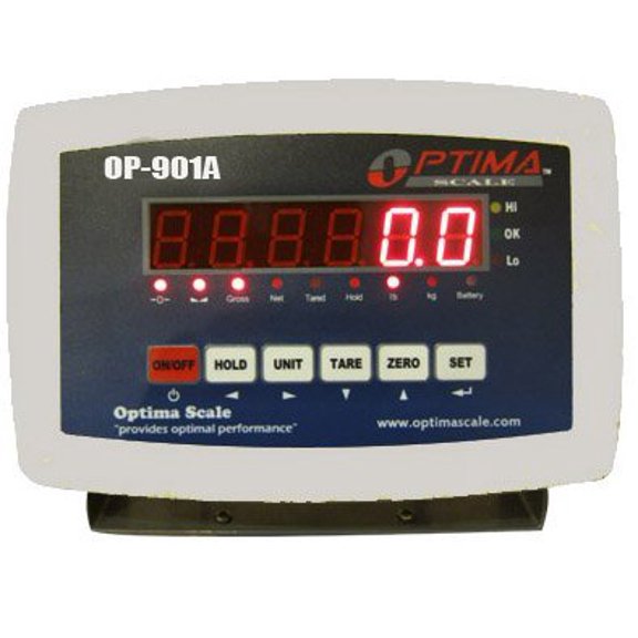 OP-901 ABS Plastic Digital Weighing Indicator with Rechargeable Battery$$Tools