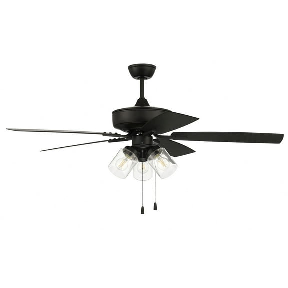Craftmade Lighting - Outdoor Pro Plus - 5 Blade Ceiling Fan with Light Kit-20.64