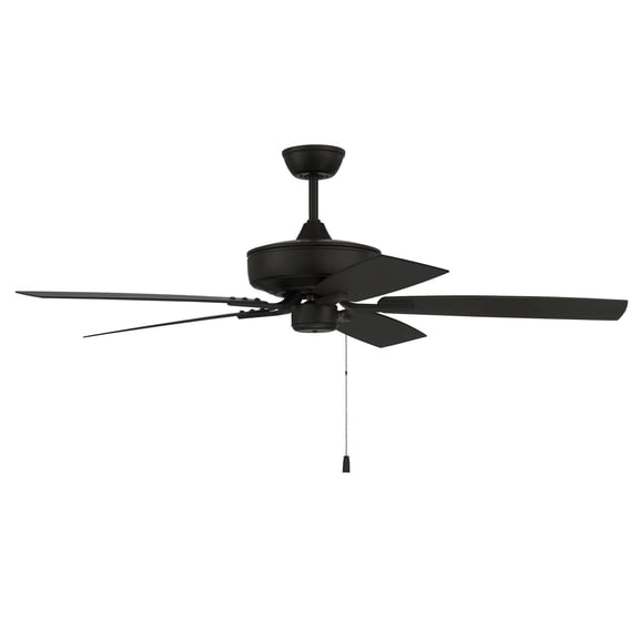 Craftmade Outdoor Pro Plus 52" Ceiling Fan Flat Black