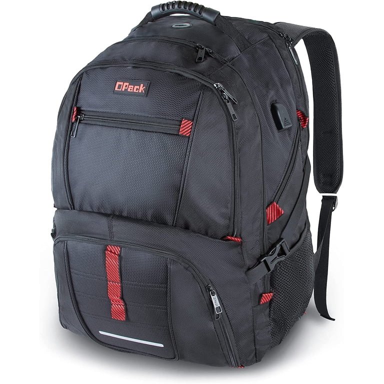 OPACK 17 Laptop Extra Wide and Large Backpack TSA Friendly Durable Travel Backpack , Anti theft & Secure, Water-Resistant Big Business College School ... OPACK 17 Laptop Extra Wide and Large Backpack TSA Friendly Durable Travel Backpack , Anti theft & Secure, Water-Resistant Big Business College School ...