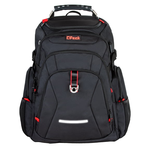OPACK Durable RFID-Safe Large Capacity Travel Backpack with Laptop Compartment