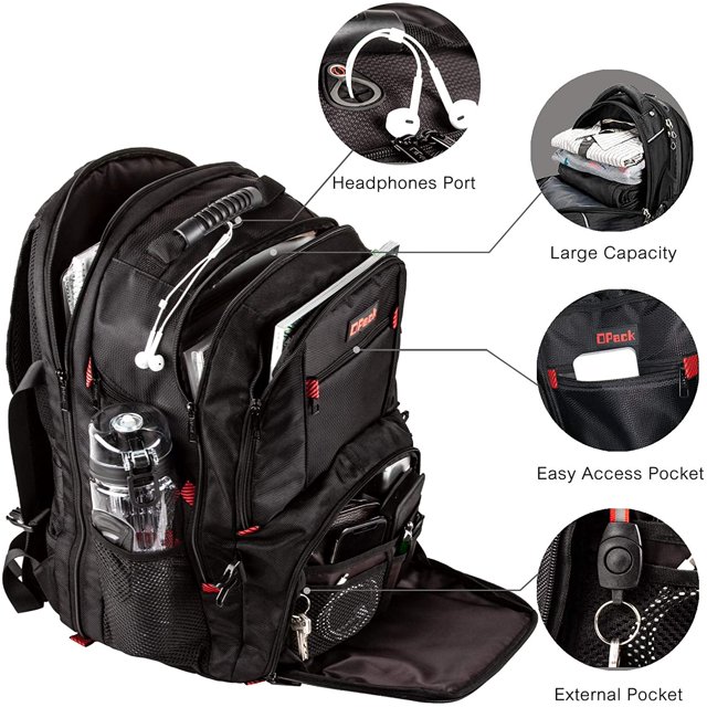 USB Charging Laptop Bag OPACK Anti-Theft Travel Laptop  display picture 1