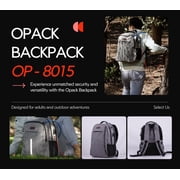 OPACK Guardian RFID Blocking Backpack Secure Your Essentials in Style