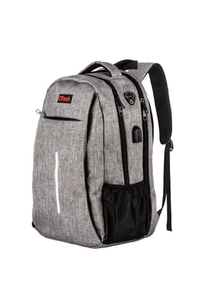 Waterproof Anti-Theft Padded Electronics Computer Backpack with RFID Blocking Pockets and USB Charging Port