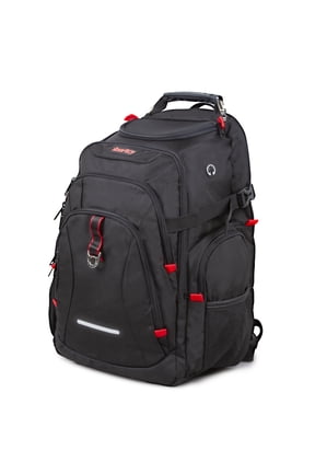 Unisex Extra-Large Adult Backpack: USB Charging, TSA-Friendly, 17" Laptop, Durable & Waterproof