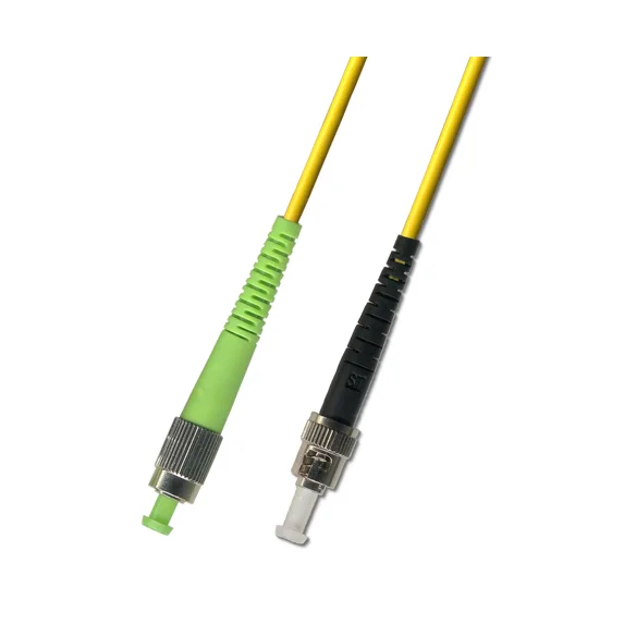 OPAL- 0.5M (1.64Ft) Os2 Fc/Apc To St/Upc Fiber Optic Cable Simplex ...