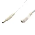 thumbnail image 1 of OPAL- 12' 1.3Mm Dc Power Extension Cable White For Cctv Agasio, Foscam, Loftek, Tenvis, 1 of 2