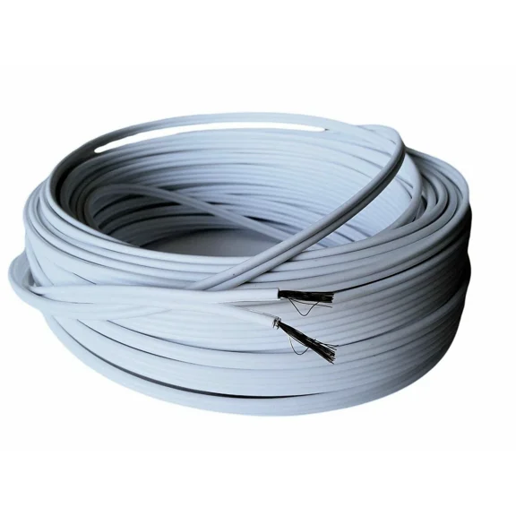 OPAL- 12 Gauge White Speaker Wire Home Marine Boat Car Audio Stereo Cable 25 Feet