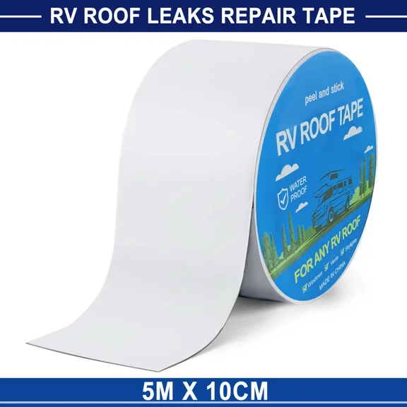 OPAL- 16' Butyl Sealant Tape Leak Crack Repair Tape Leak Roof Rv Pipe Waterproof Magic
