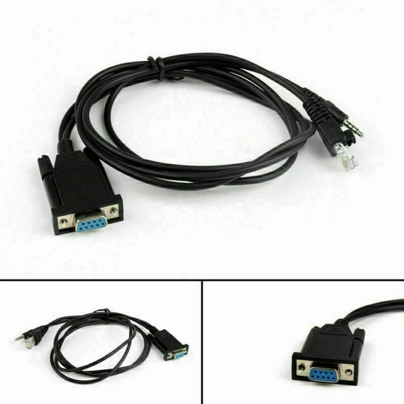OPAL- 1Pc 2 In 1 Programming Cable For Yaesu/Vertex Vx-2000 Vx-2100/2200/Vx-300/400