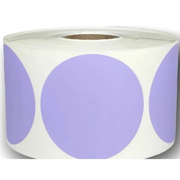 OPAL- 2" Round Direct Thermal Labels Self-Adhesive Sticker Zebra, Rollo & Munbyn Compt