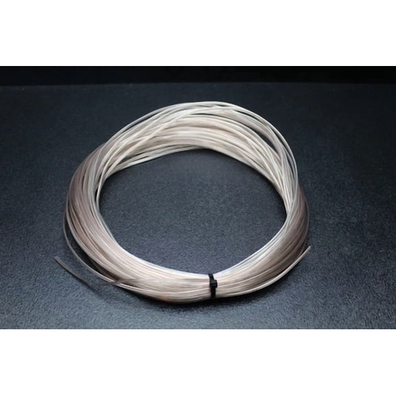 OPAL- 24 Gauge Clear Speaker Wire 50 Ft Awg Cable Power Ground Stranded Home Car