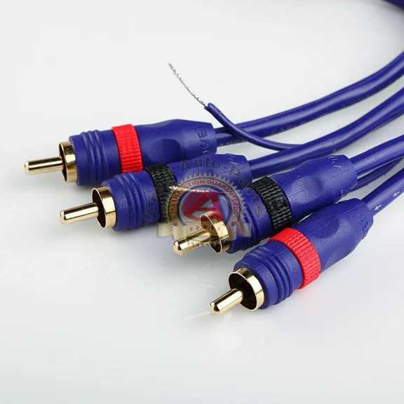 OPAL- 25Ft 25' High Performance Directional Balance Rca 2 Male To Male Audio Cable