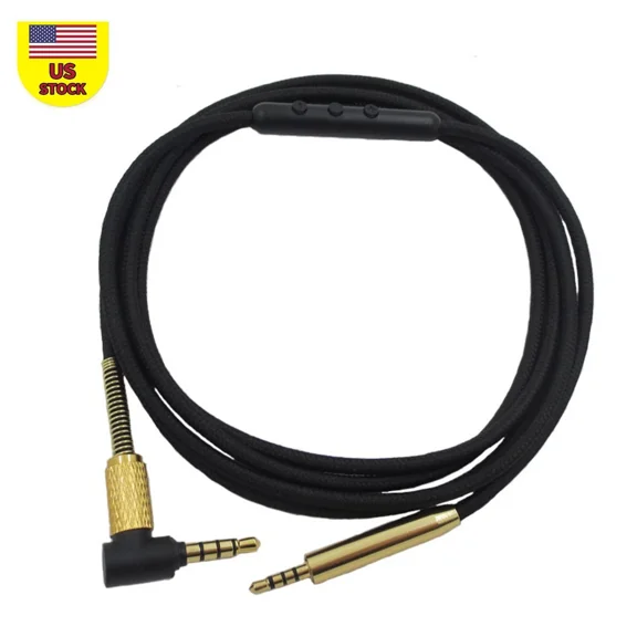 OPAL- 39" Headphone Earphone Audio Cable Mic For Bose-Qc25 Qc35 Oe2I Soundtrue D