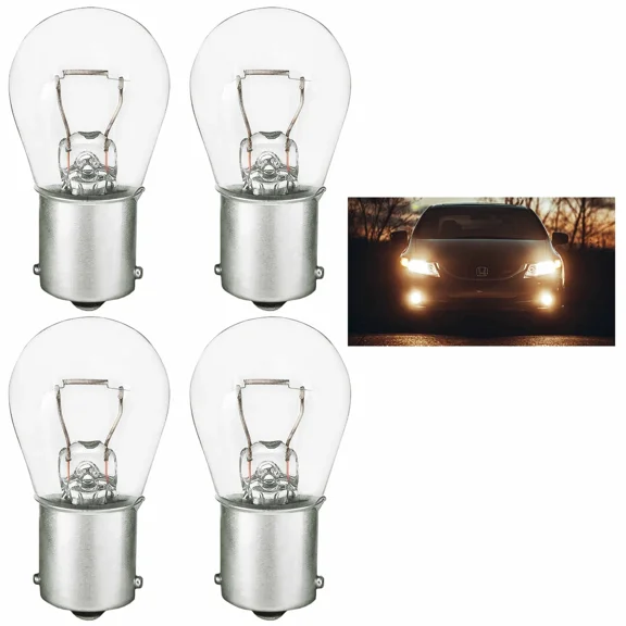 OPAL- 4 Auto Light Bulbs Car Accessories Signal Tail Brake Lights 21W 12V Replacement