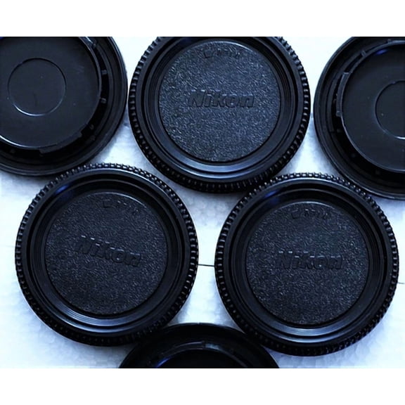 OPAL- 4 X Nikon Style Camera Body Caps-Nikon F -Slr/Dslr Cameras. Free Us Shipping!