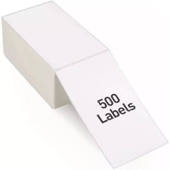 OPAL- 500-Count Self-Adhesive Thermal Shipping Labels, 4X6 Inches 4X6