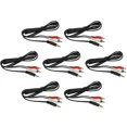 thumbnail image 1 of OPAL- 6Pcs 6Ft 3.5Mm Male Stereo Earphone To Rca Male Audio Input Cable Mp3, Phone 6X, 1 of 3