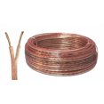 thumbnail image 1 of OPAL- American Terminal 16 Gauge 50 Feet Speaker Wire Cable With Flex Clear Pvc, 1 of 6