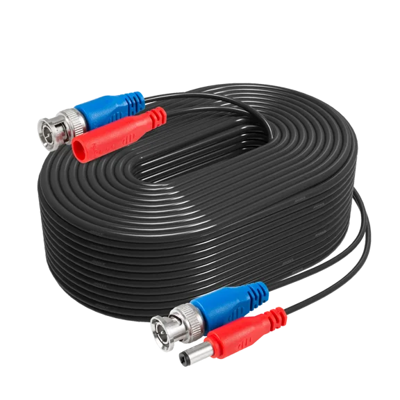 OPAL- Annke 1Pcs 100Ft/30M Special Extension Bnc Cable Power For Cctv Security System