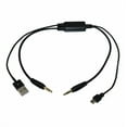 thumbnail image 1 of OPAL- Aux Cable 3.5Mm Usb To Micro Usb Cable 100Cm Long, 1 of 1