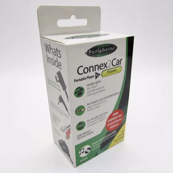 OPAL- Aux Cable For 12-Pin Ip-Bus Pioneer Car Stereo | Rca To 3.5Mm Auxiliary Cd-Rb10