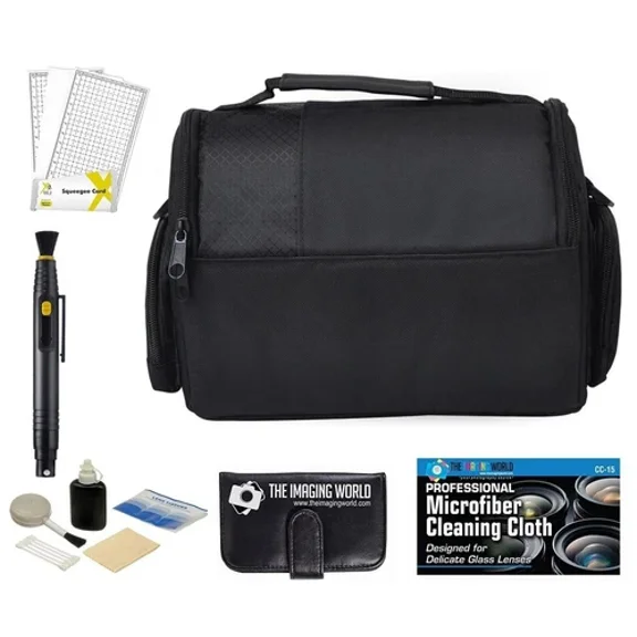 OPAL- Camera Bag Case + Accessories Bundle For Dslr, Mirrorless, Compact Cameras/Lens