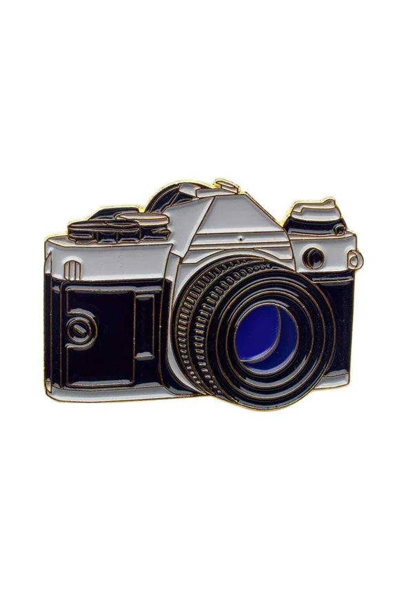 - Canon Ae-1 Lapel Pin 35Mm Film Camera Photography Enamel Pin Badge