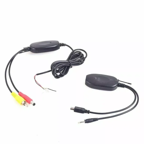 OPAL- Car 2.4G Wireless Video Cable For Backup Camera To Gps Tablet Aux 2.5Mm Av-In